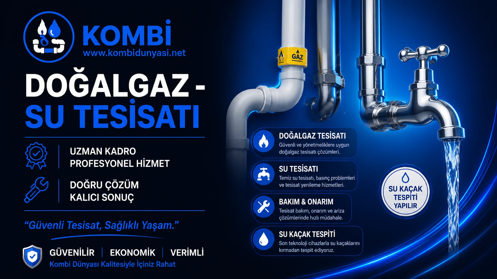 DOĞALGAZ VE SU TESİSATI